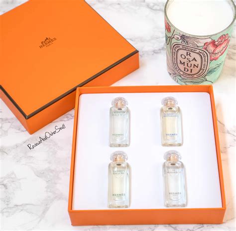 hermes la jardin|Hermes garden perfume collection.